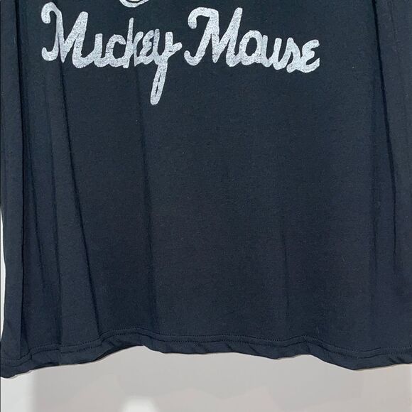 Disney Black Mickey Mouse Short Sleeve Tee - Picture 4 of 10